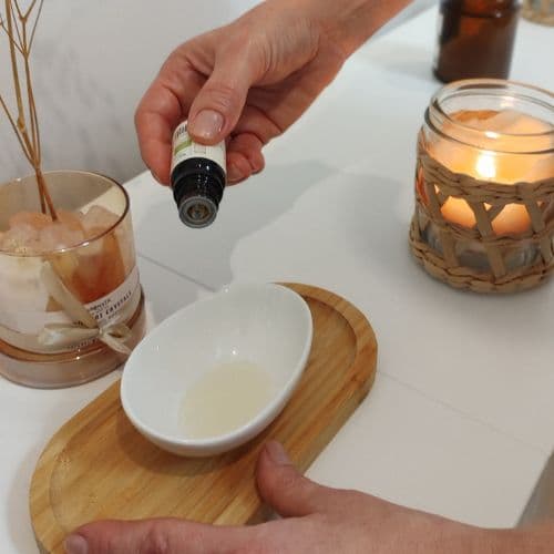 Ambiente de aromaterapia e velas Raquel Seifert em Monção